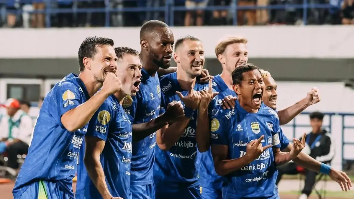 Persib Pecahkan Kutukan 30 Tahun atas Klub Korea