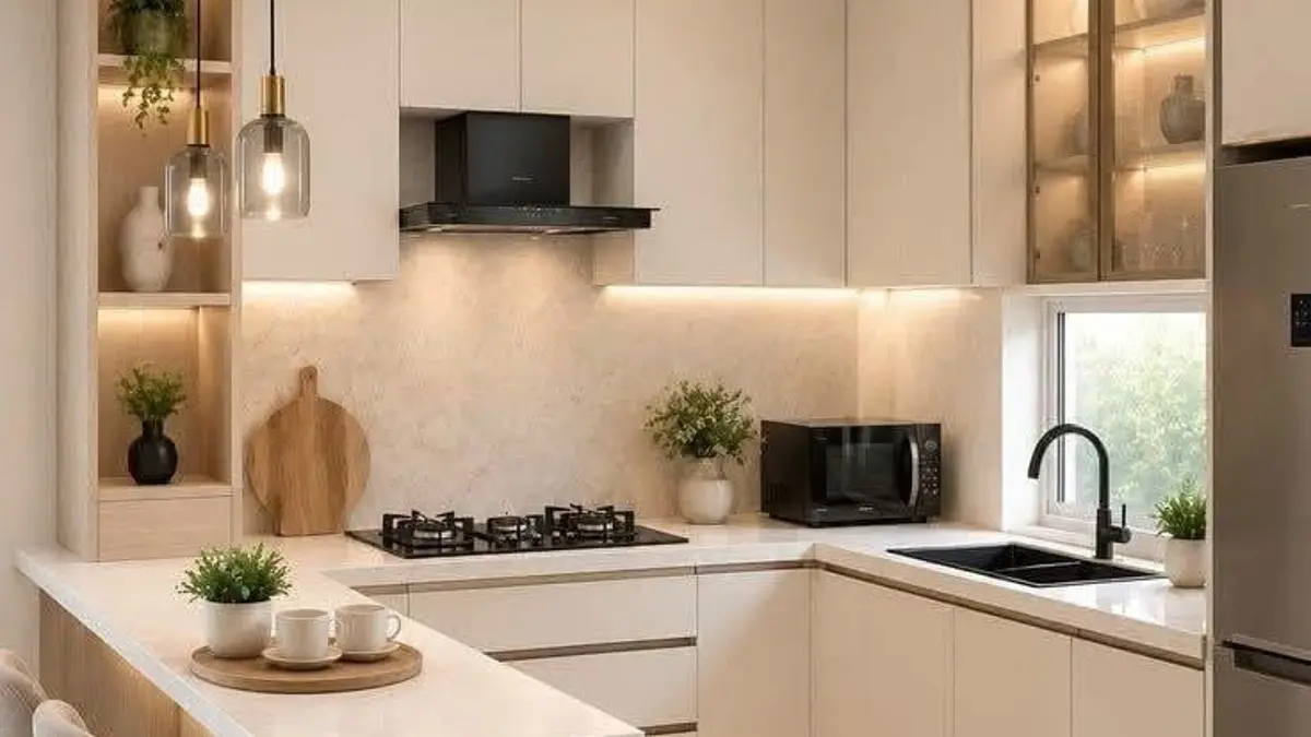Dapur Minimalis Bentuk L untuk Ruang Sempit: Panduan Desain dan Kitchen Set