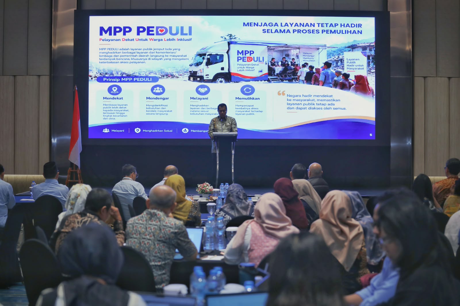 Koordinasi Pemulihan Pascabencana di Tapanuli Tengah: Infrastruktur, Layanan Publik, dan Anggaran