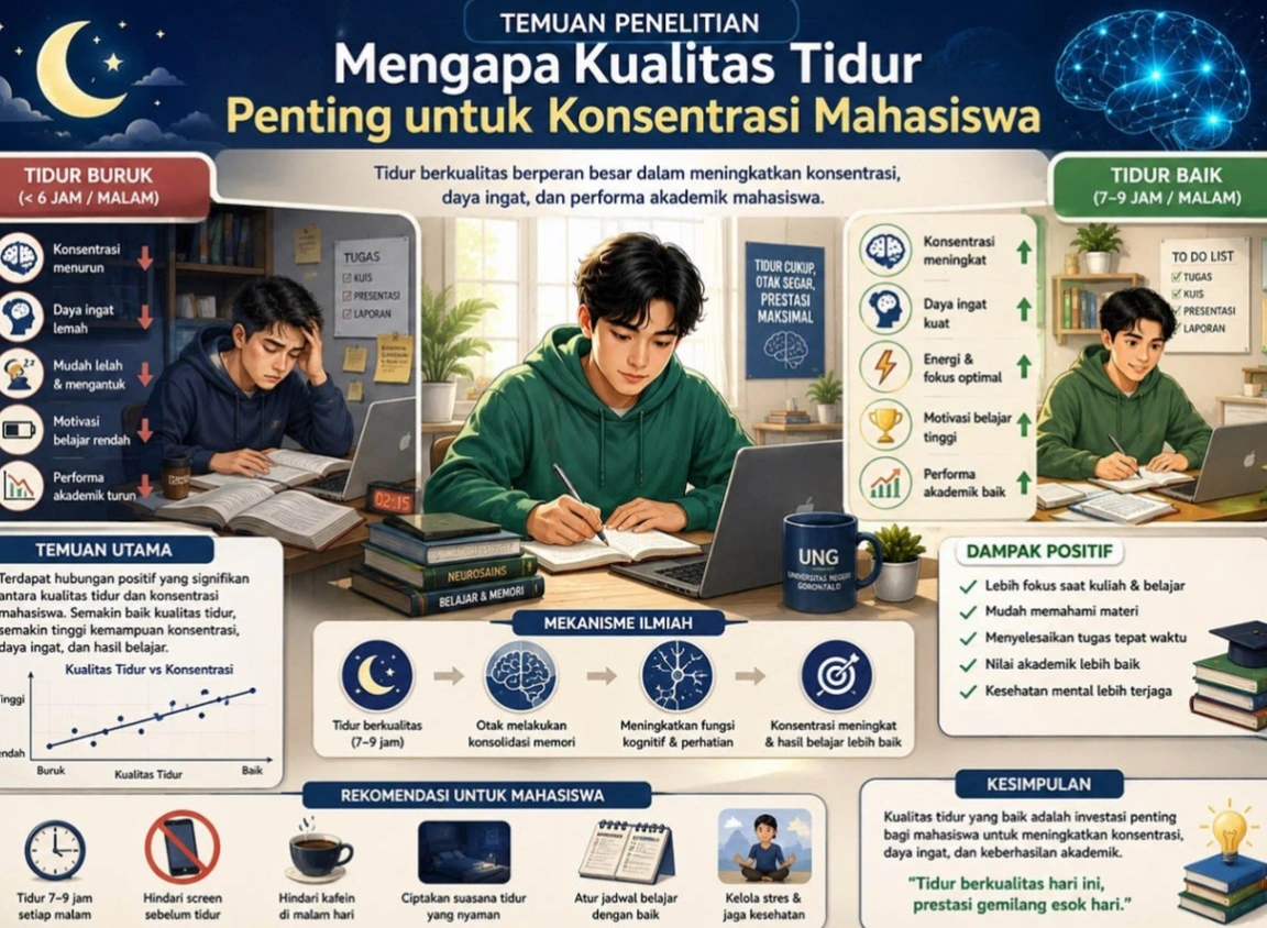 Pola Tidur Berkualitas: Senjata Rahasia Mengatasi Kelelahan Akademik