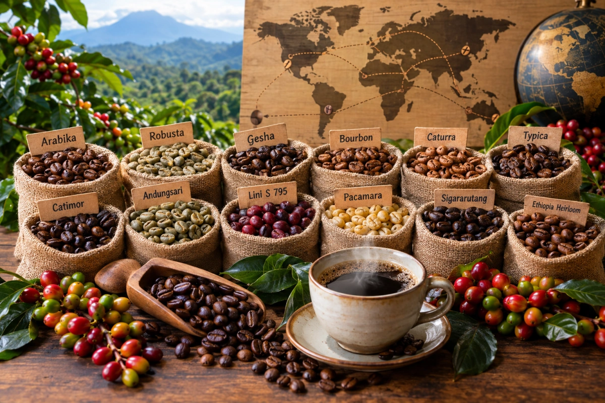 Panduan Memilih Kopi Premium: Varietas Terbaik dan Ciri Kualitasnya