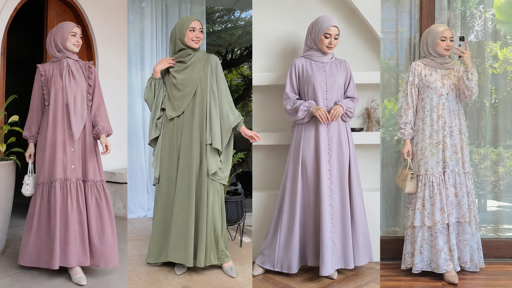 Hijab Modern dan Modest Wear Casual untuk Gaya Hidup Dinamis