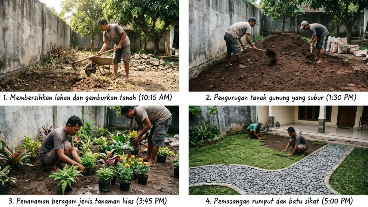 Panduan Lengkap Membuat Taman Rumah dari Nol