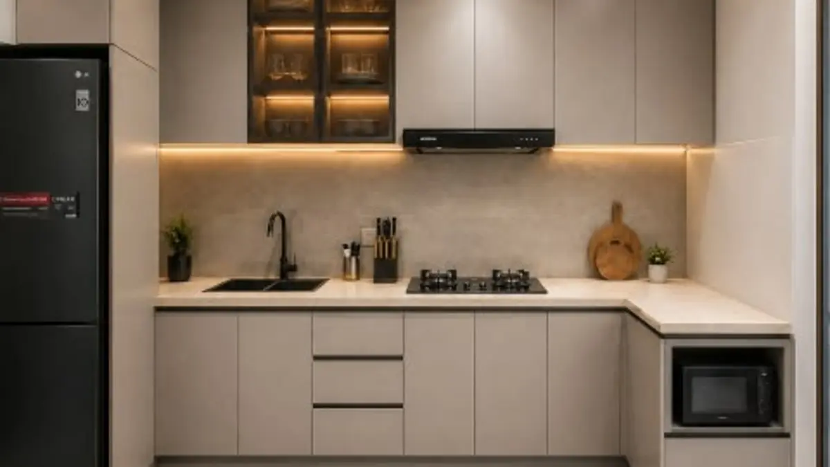 Dapur Minimalis Berkarakter di Ruang Kecil
