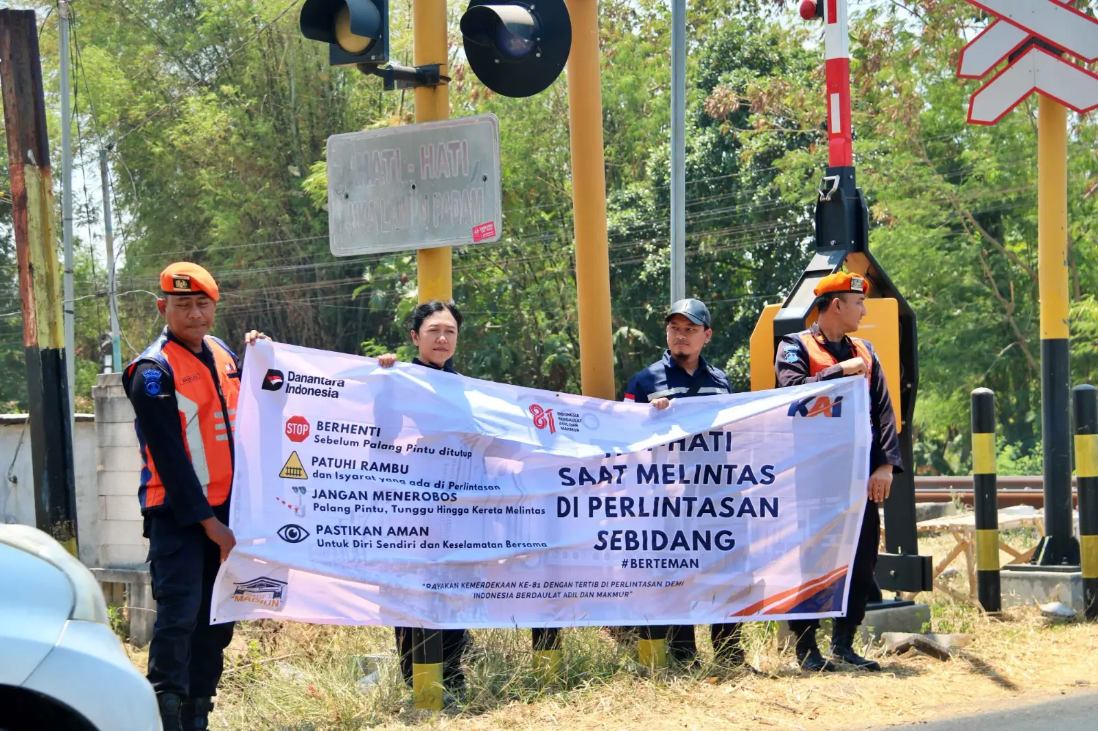 Strategi KAI Cegah Kecelakaan Kereta di Perlintasan Sebidang