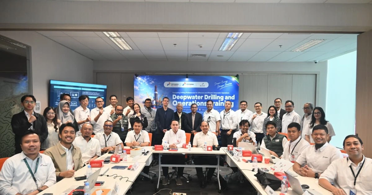 Pertamina Drilling Sertifikasi 26 Profesional untuk Operasi Pengeboran Laut Dalam