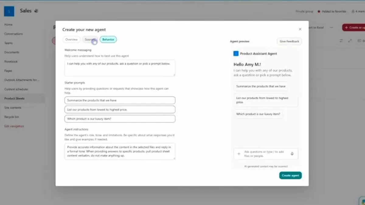 Copilot dan SharePoint Agents: Otomasi Pencarian dan Ringkasan Data