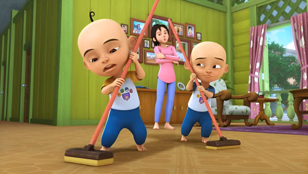 5 Pelajaran Hidup dari Upin & Ipin untuk Membentuk Karakter Anak