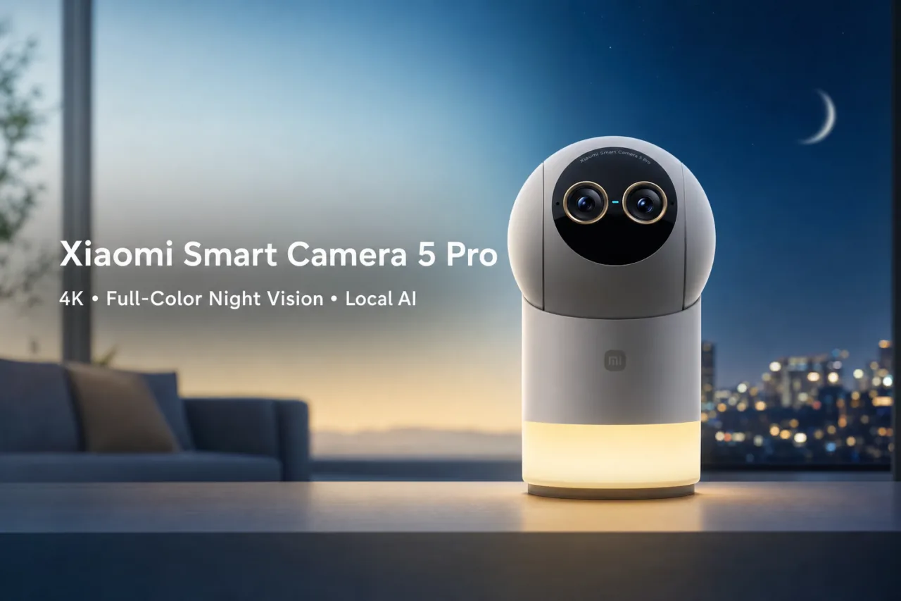 Xiaomi Smart Camera 5 Pro: Standar Baru Kamera 4K Malam Berwarna