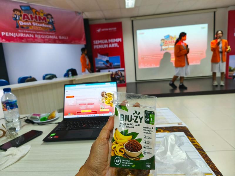 Dari Limbah Kulit Pisang Menjadi Abon Nabati Biu-Zy