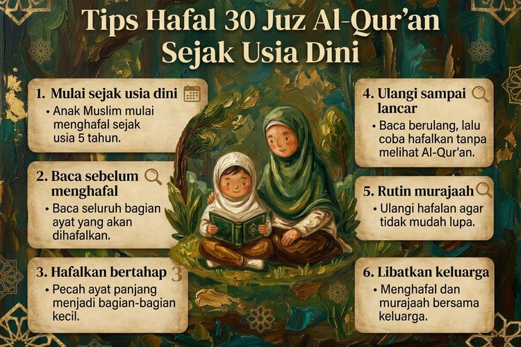 Strategi Hafal 30 Juz Sejak Dini ala Juara MTQ