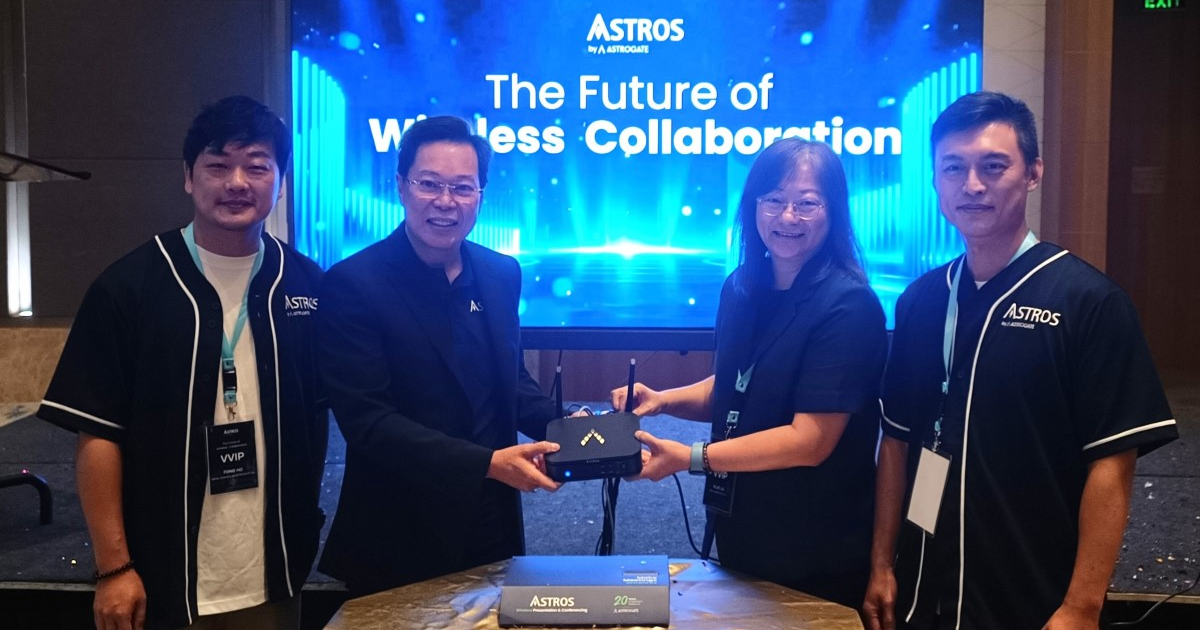 ASTROS AS-301: Docking Station Nirkabel Cerdas untuk Ruang Rapat Modern