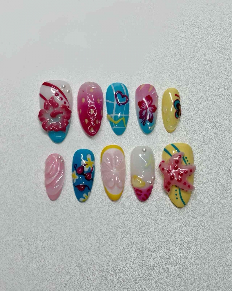 Gem Nails Bukan Lagi Eksklusif: Kuku Berkilau sebagai Ekspresi Diri Universal