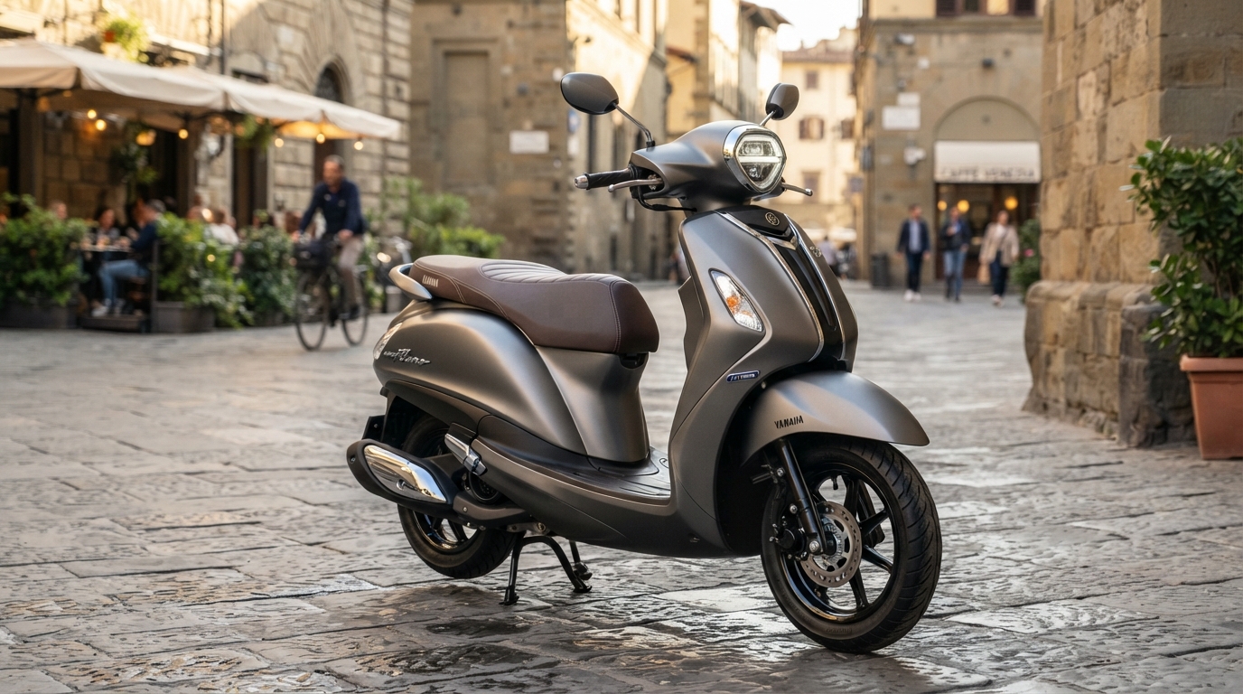 Yamaha Grand Filano Hybrid Lux: Skutik Irit dan Fungsional