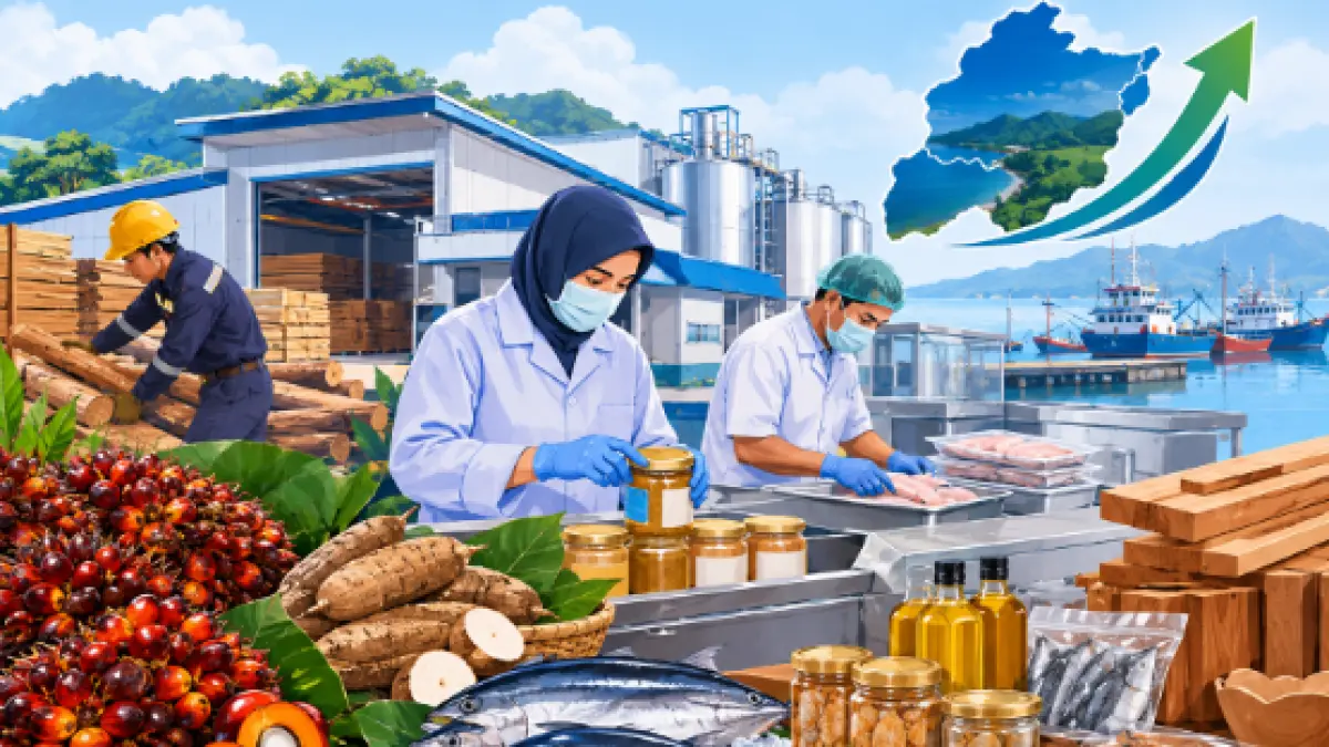 Industri Pengolahan Kalimantan Utara: Dari Bahan Mentah ke Nilai Tambah