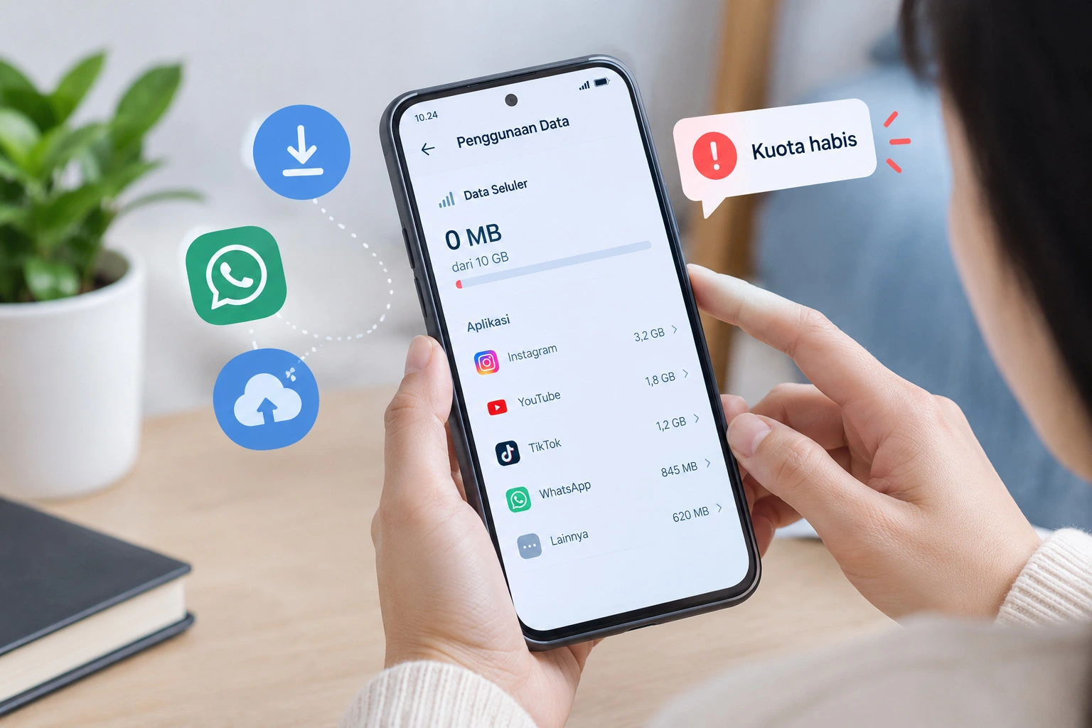 Kuota Internet Cepat Habis Padahal Jarang Dipakai? 7 Cara Menghematnya