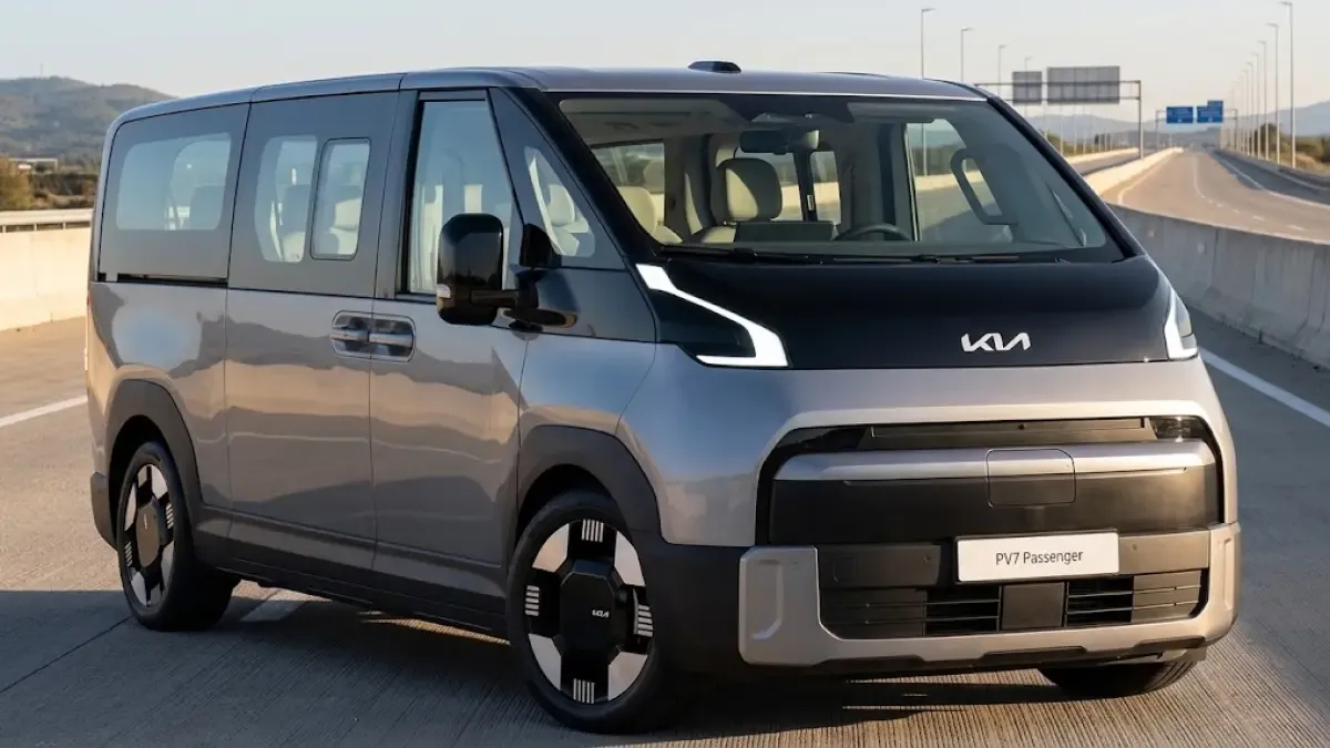 Kia PV7 Van Listrik 11 Kursi: Ancaman Serius bagi Toyota Hiace