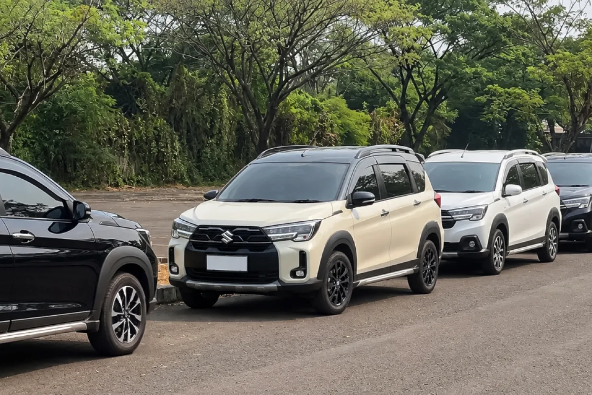 Kuasai Parkir Sempit dengan 360° View Camera dan Parking Sensor Belakang Suzuki XL7
