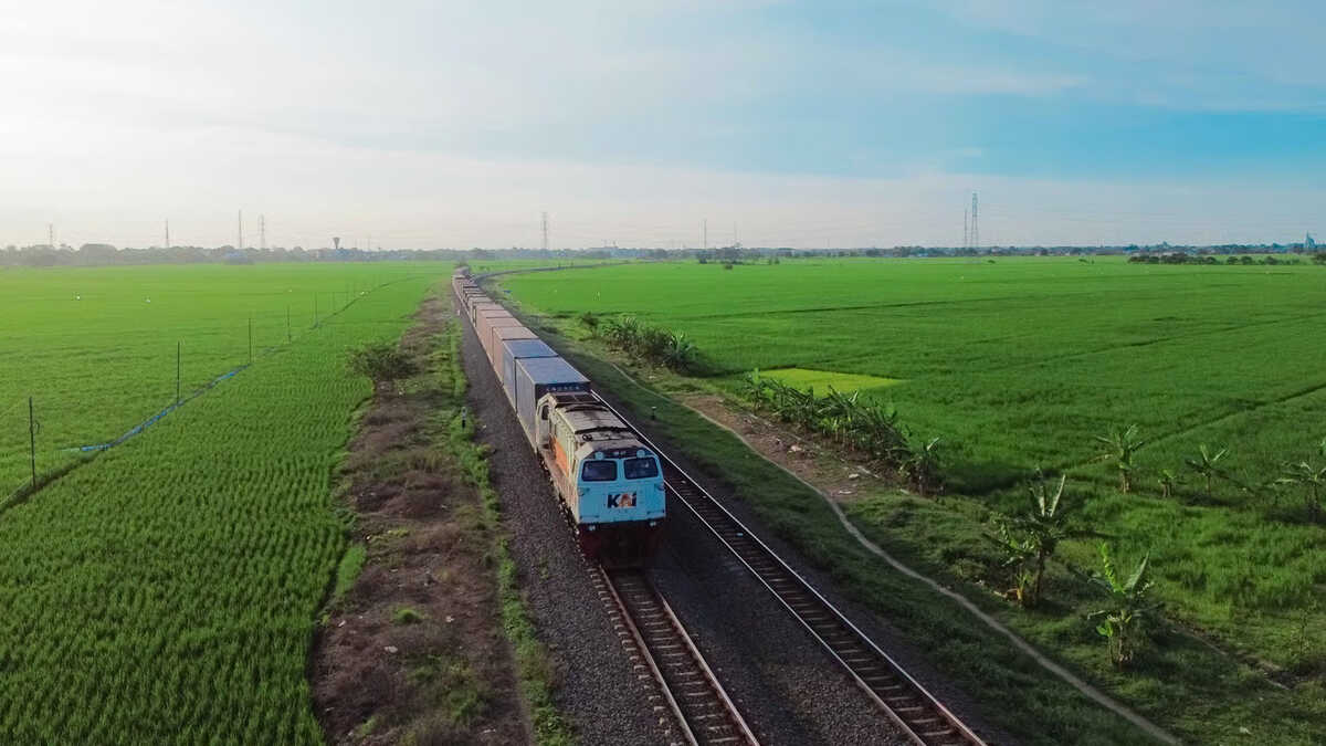 KAI Logistik Perluas Angkutan Komoditas Pangan via Kereta Api