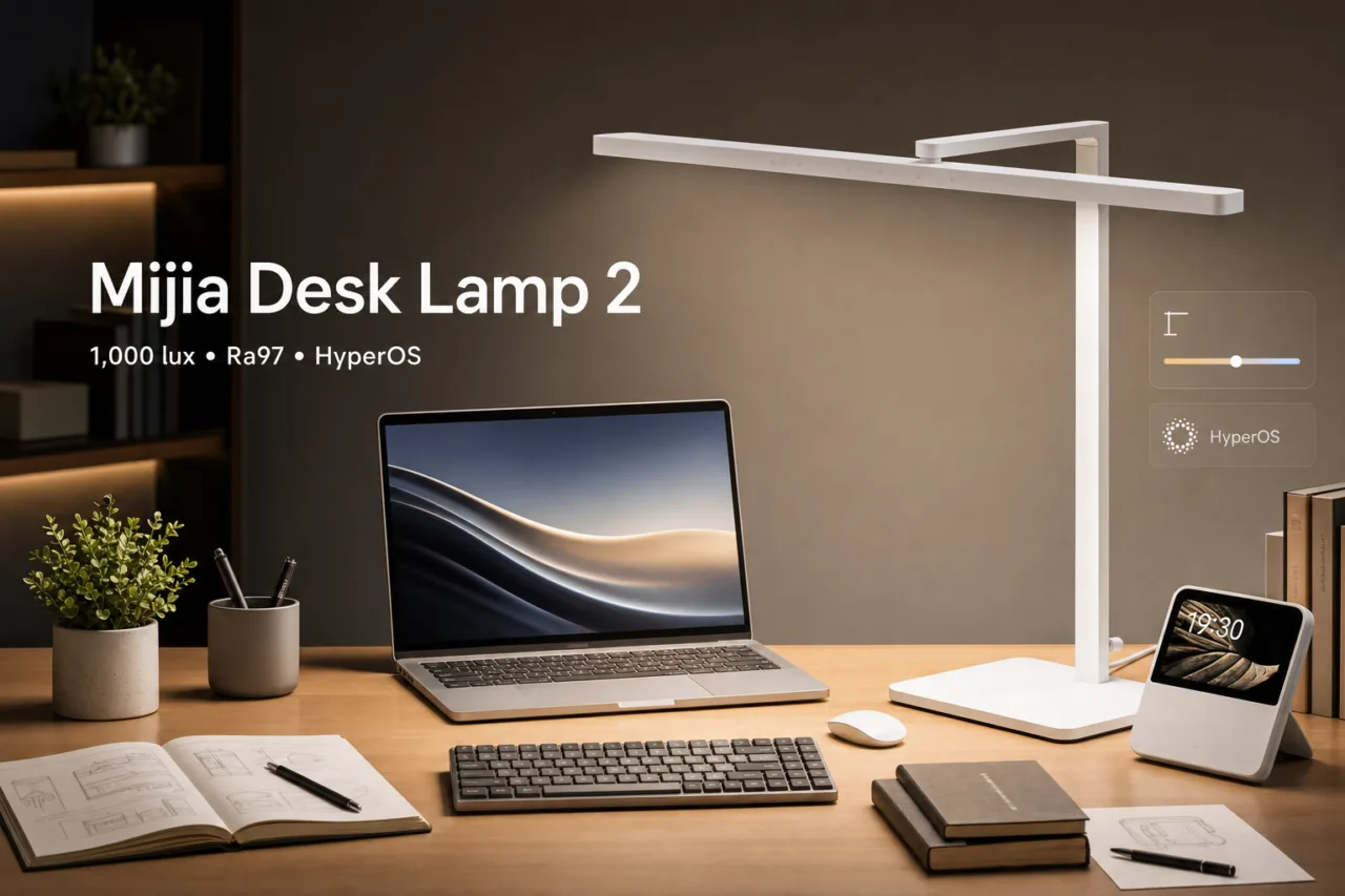 Review Xiaomi Mijia Desk Lamp 2 Clear Vision Edition: Lampu Meja Pintar Serius untuk Kerja Jarak Jauh