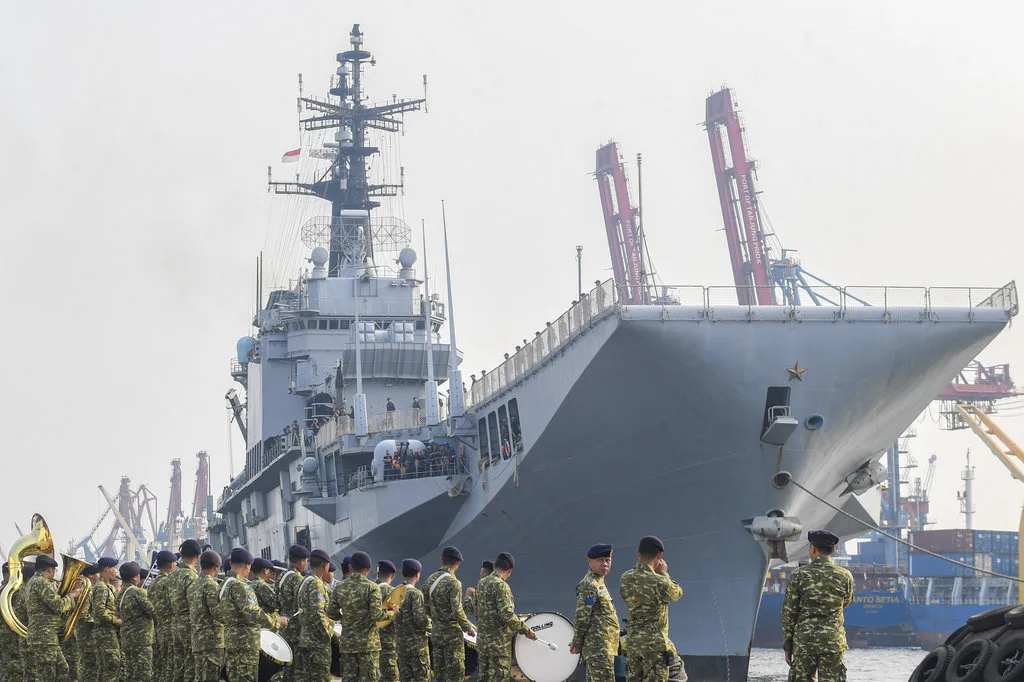 Kapal Induk Giuseppe Garibaldi dan Lompatan Strategis Kekuatan Laut