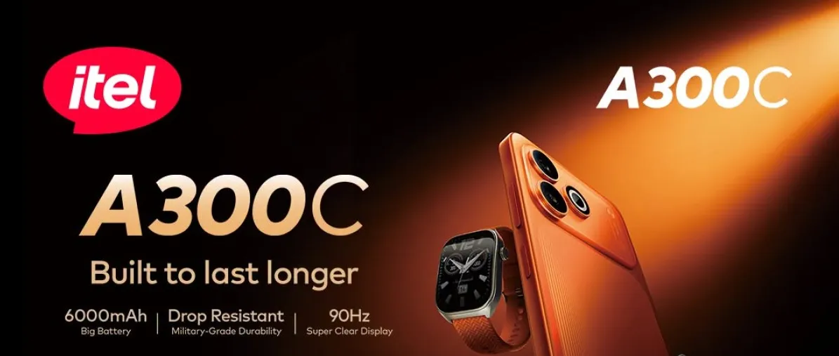 Itel A300C: Ponsel Baterai 6000 mAh dengan Bodinya Tangguh