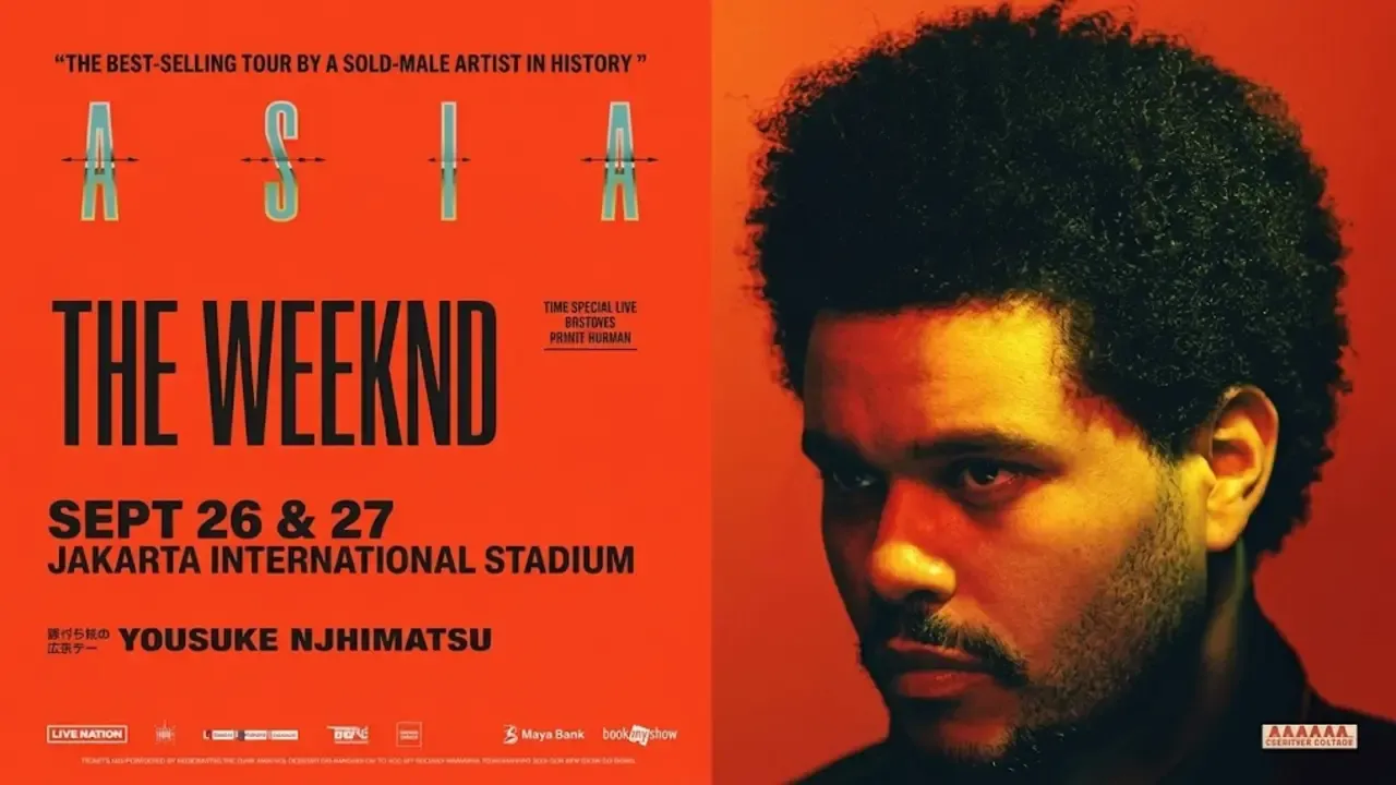 The Weeknd Siap Memukau Jakarta dengan Konser After Hours Til Dawn Dua Hari Berturut-turut