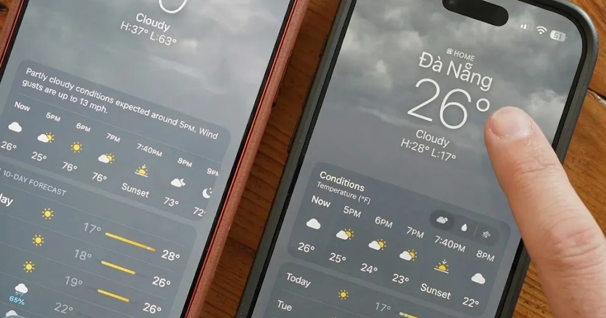 Pantau Hujan dan Angin Langsung dari Layar Utama iPhone