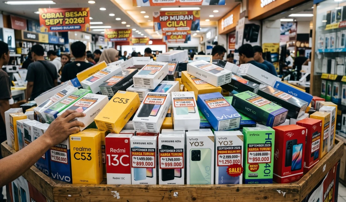 7 Ponsel Android Murah dengan Harga Turun Drastis Bulan Ini