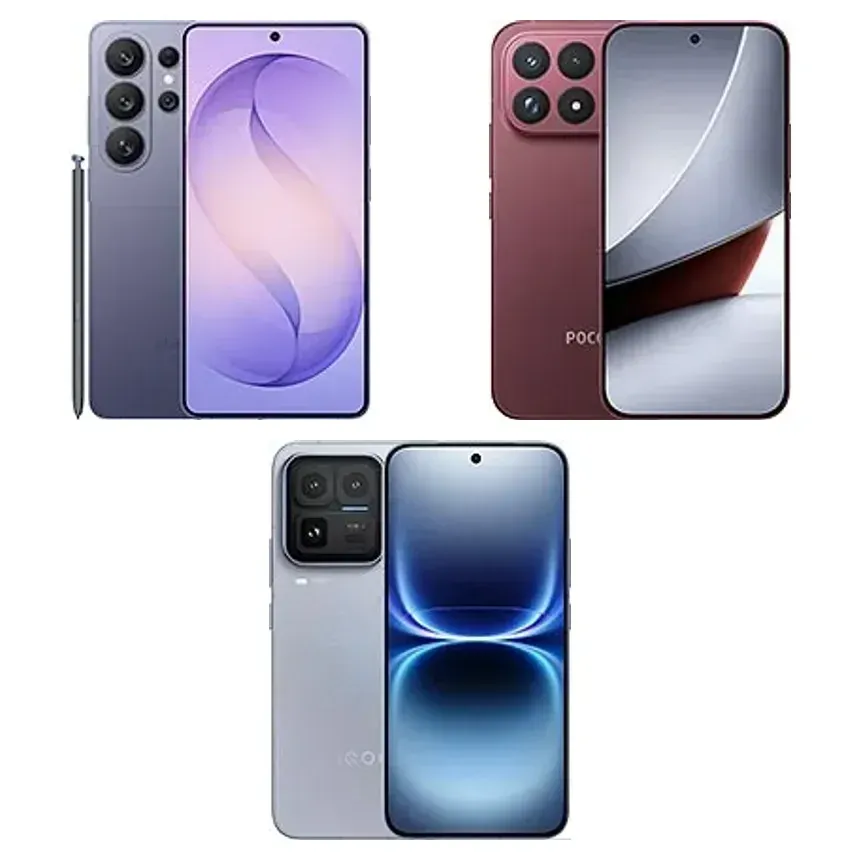 Samsung S26 Ultra vs iQOO 15 Ultra vs POCO F9 Ultra