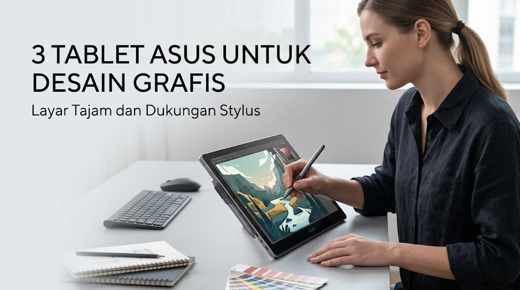 Layar OLED ASUS untuk Desainer: Akurasi Warna dan Mobilitas