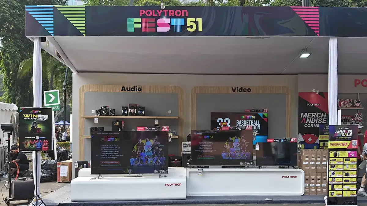 Polytron Fest dan 51 Tahun Evolusi Hiburan Rumah Pintar