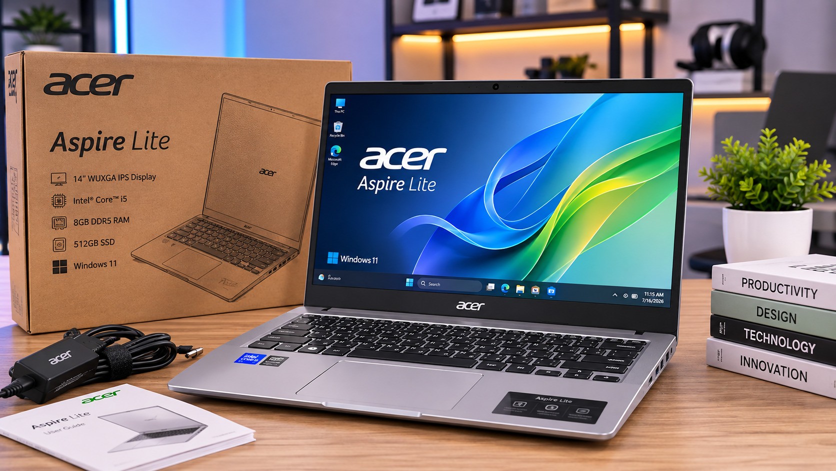 Acer Aspire Lite: Laptop Ringkas dengan SSD Cepat Mulai Rp6 Juta