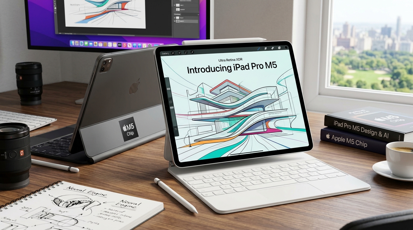 iPad Pro M5 11 dan 13 Inci: Tablet Profesional Serius untuk Desainer