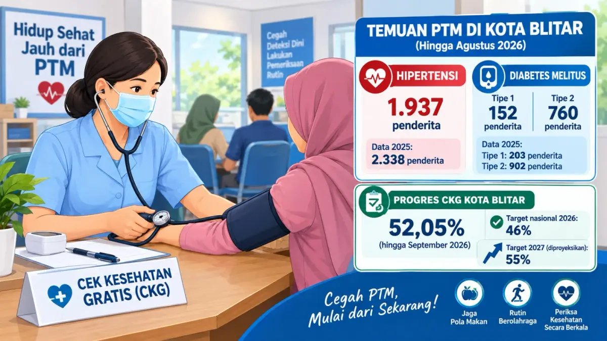 Hipertensi dan Diabetes Mengintai Usia Produktif
