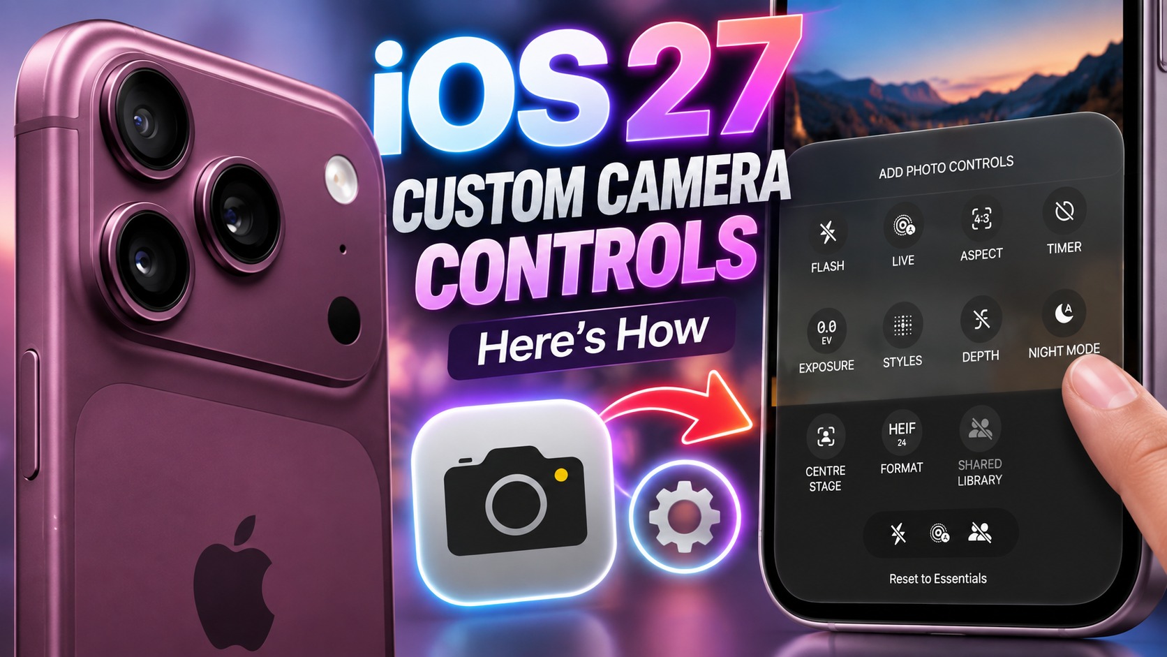 Sesuaikan Tombol dan Alat Kamera iPhone Sesuai Gaya Fotografi Anda