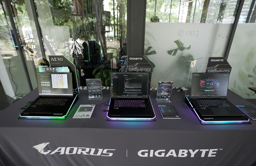Gigabyte Bawa Laptop AI Gaming dengan Asisten Suara GiMATE