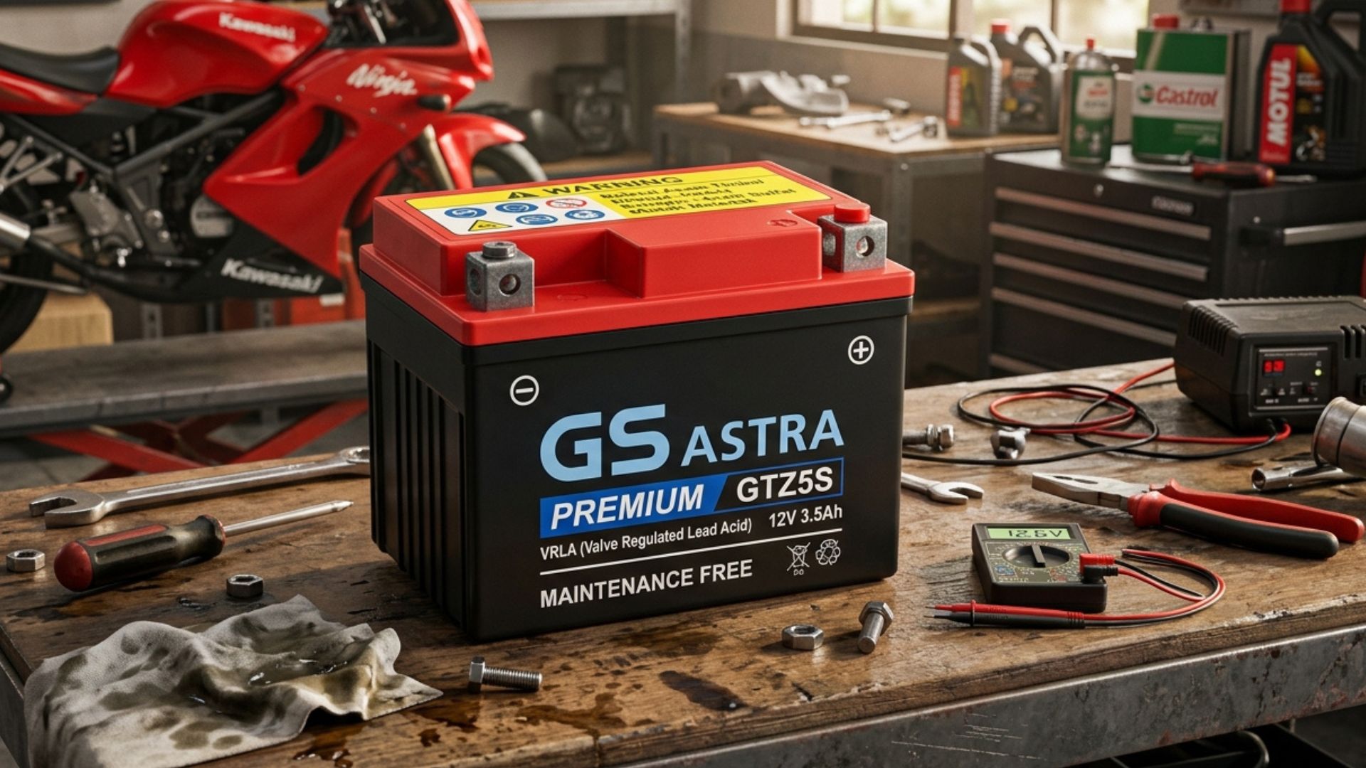 Aki Motor Soak dan Sulit Distarter: Panduan Lengkap