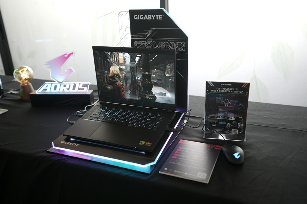 Gigabyte Bawa Laptop AI Gaming dengan Asisten Suara GiMATE