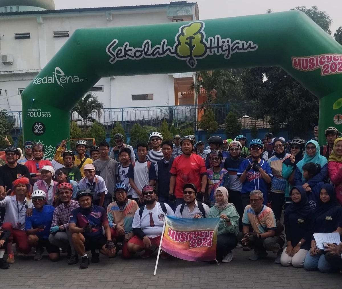 Program Sekolah Hijau Musicycle: Gerak, Pohon, dan Musik untuk Kesadaran Ekologi