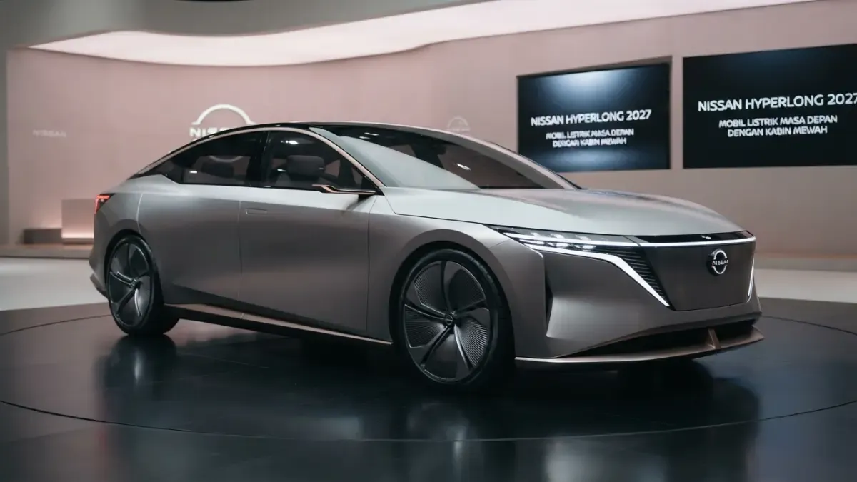 Nissan Hyperlong: Mobil Listrik Premium dengan Kabin Lounge Futuristik
