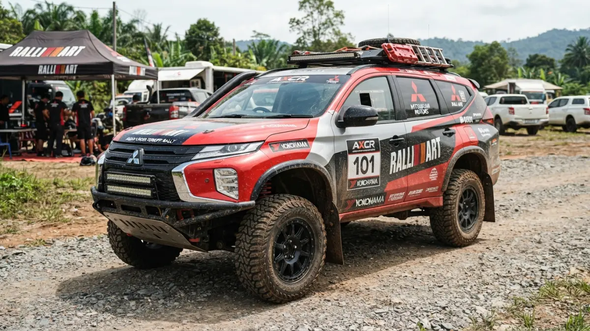 Pajero Rally Kembali Tantang Medan Ekstrem AXCR
