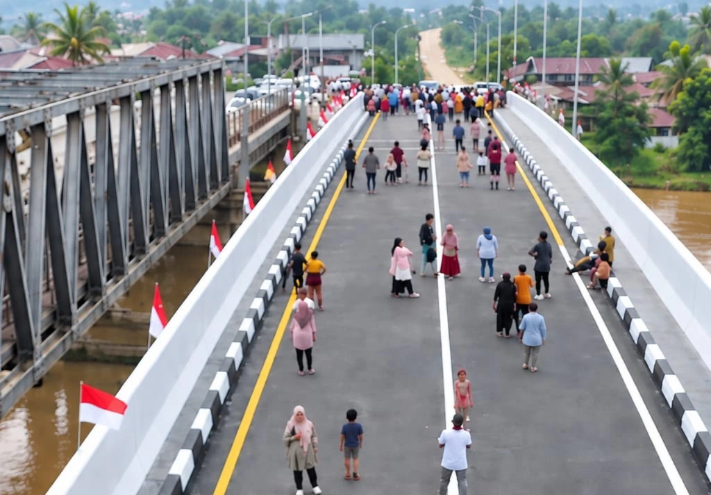 Jembatan Kutablang Beroperasi Penuh, Nadi Baru Jalur Banda Aceh–Medan