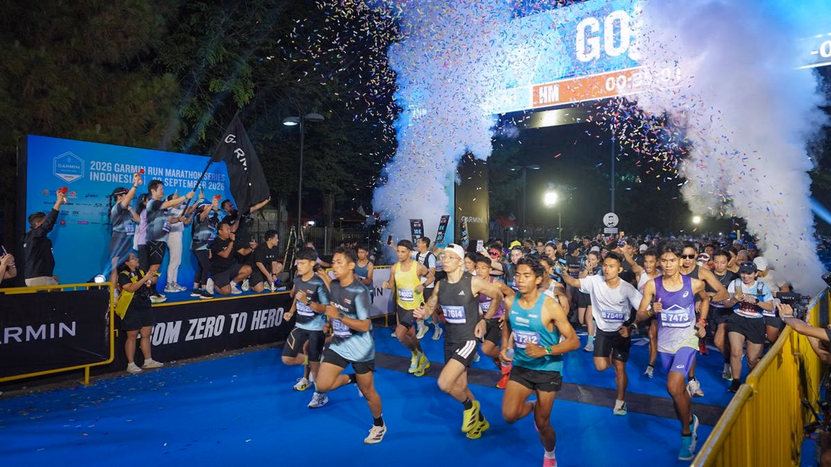 8.000 Pelari Rayakan Semangat Sunrise Society di Garmin Run