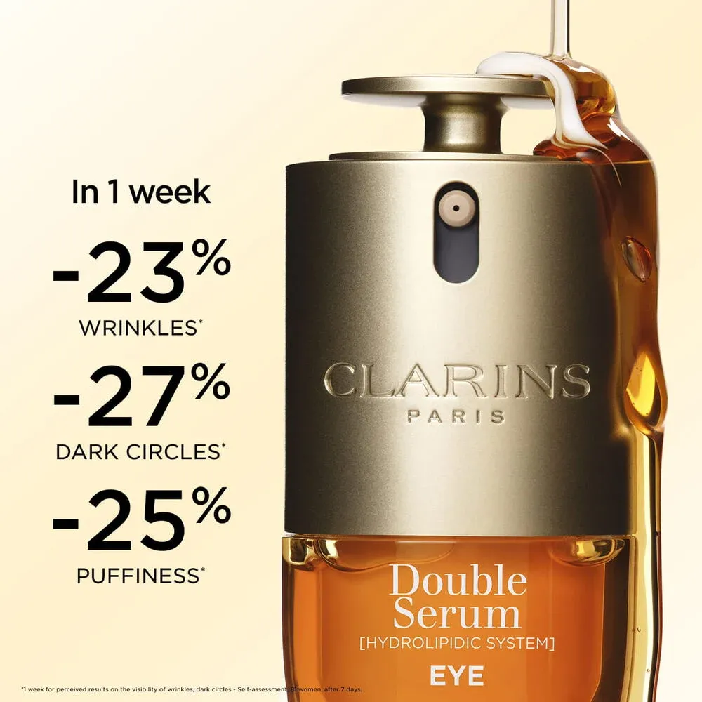 Serum Mata Dual Formula Clarins: Teknologi 908 Tanaman untuk Area Mata Sensitif