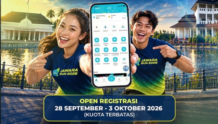 PLN Mobile Jawara Run Kembali Menggerakkan Ribuan Pelari di Serang