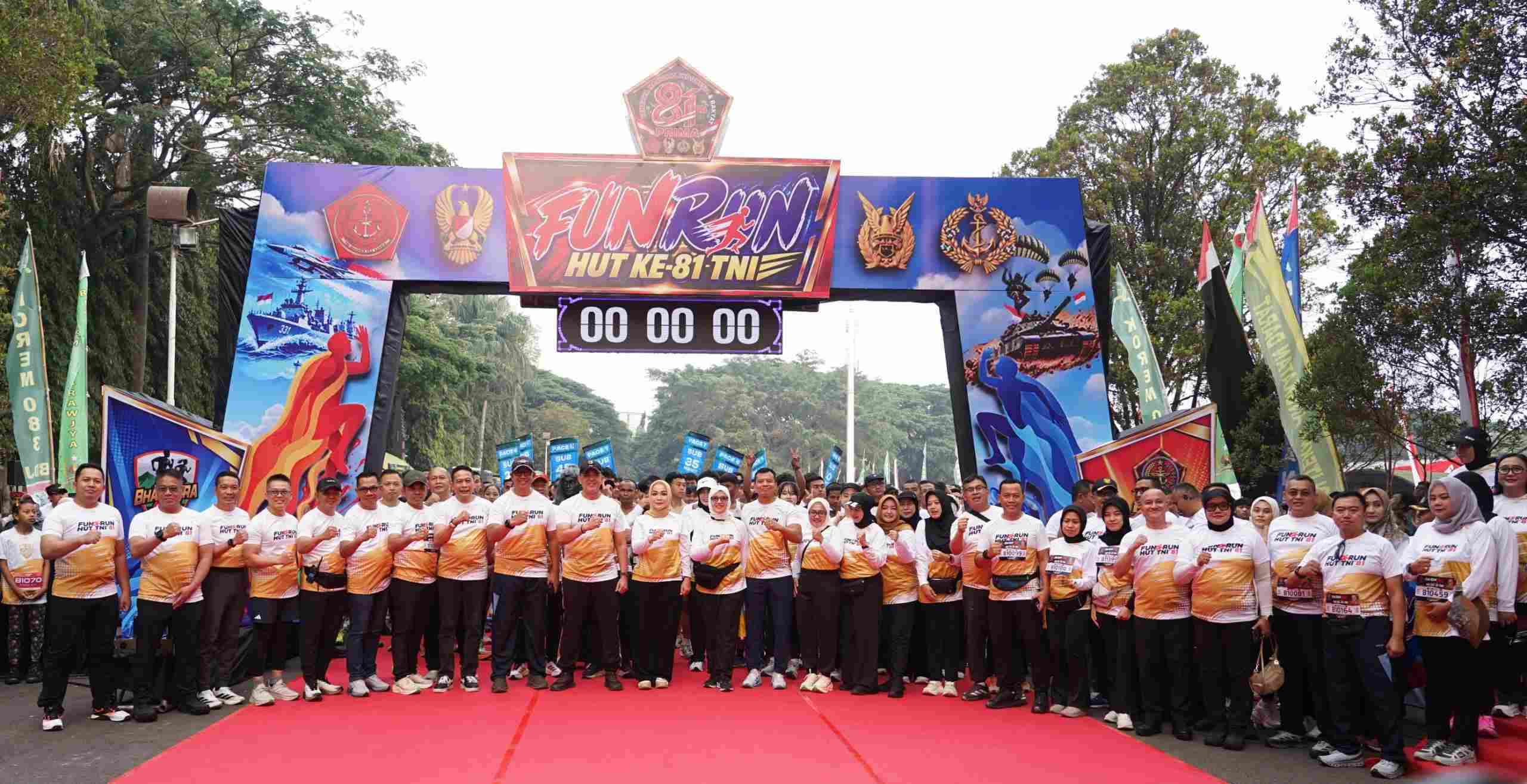 Lebih dari 3.300 Pelari Ramaikan Bhaswara Run di Malang