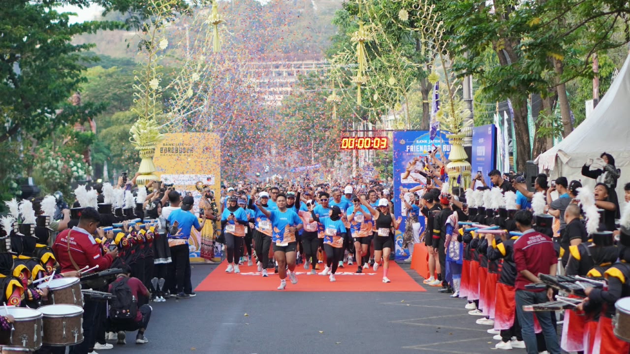 Bank Jateng Friendship Run: Lari 5K Bernuansa Budaya