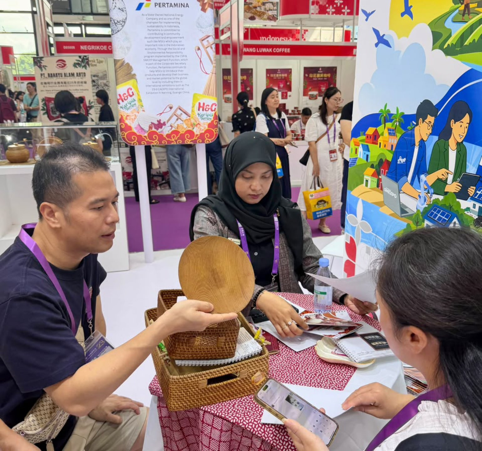 Tujuh UMK Lokal Tembus CAEXPO: Langkah Berani Pertamina Buka Pasar Global