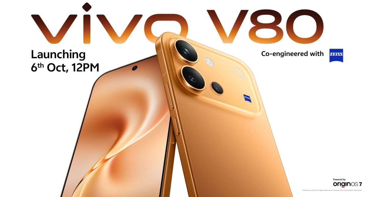 Vivo V80: Layar OLED 144Hz, Kamera ZEISS, dan Baterai 7.200 mAh